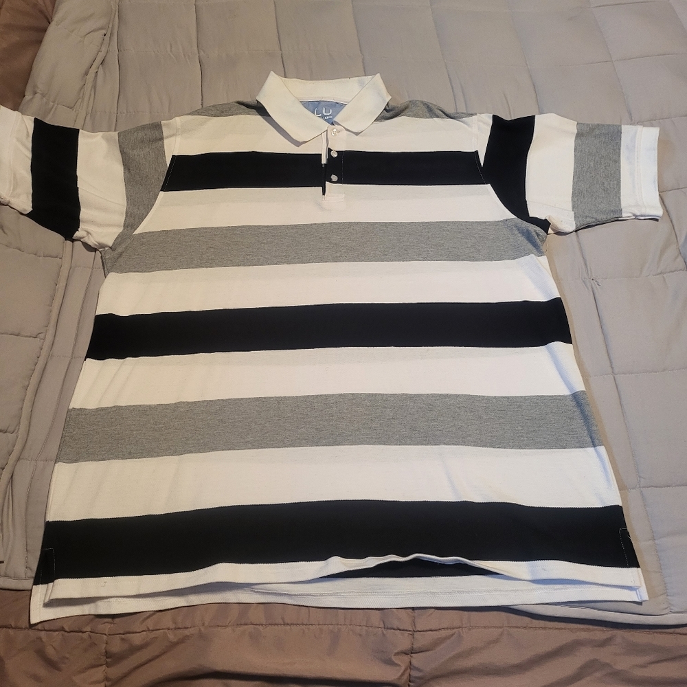 Gently used polo shirt.
